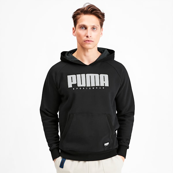Athletics Men’s Fleece Hoodie, Puma Black, extralarge