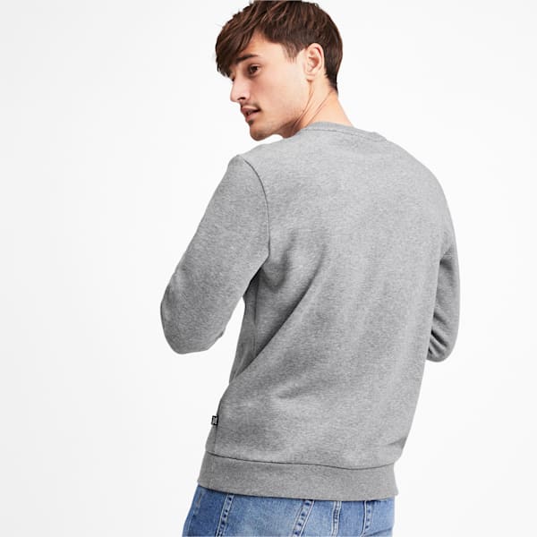 Graphic Fleece Men's Sweater, Medium Gray Heather, extralarge-IND