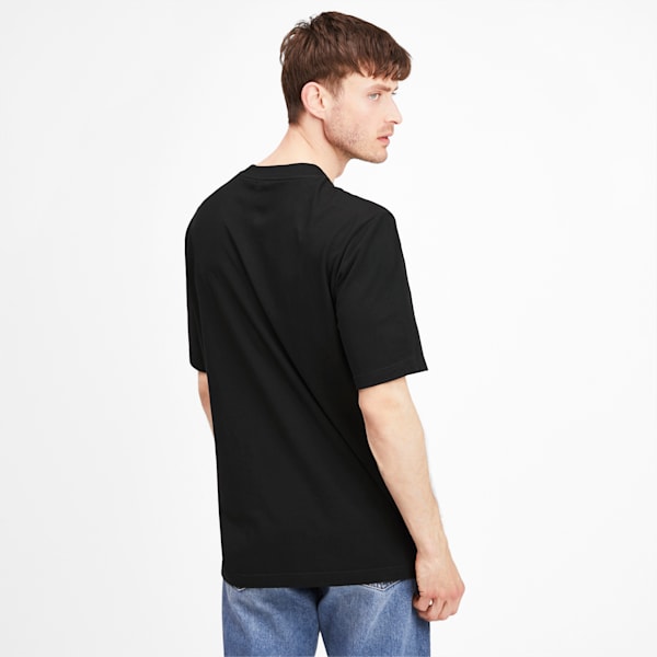 NU-TILITY Graphic Men's Tee, Puma Black, extralarge-IND