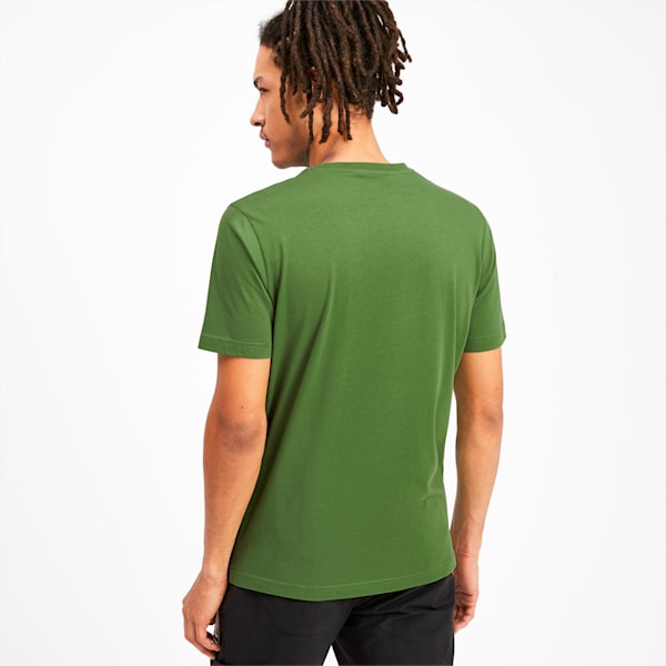 Cat Brand Graphic Men's Tee, Garden Green, extralarge