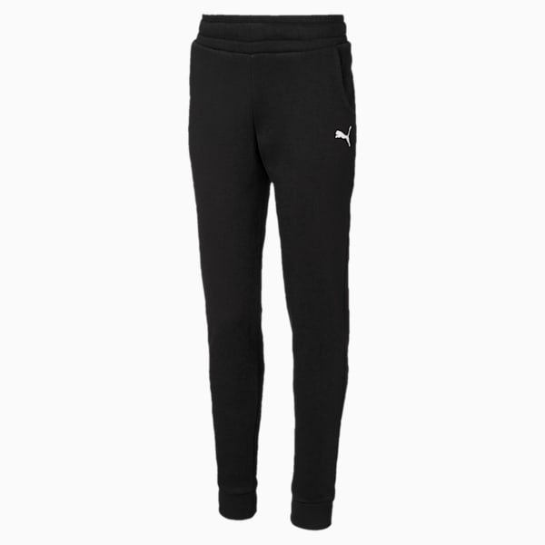 Alpha Girl's Sweatpants, Puma Black, extralarge-IND