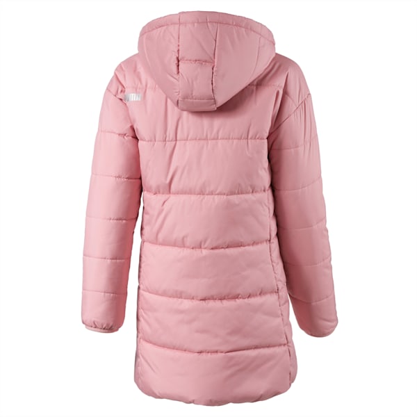 Style Girls' Padded Jacket, Bridal Rose, extralarge