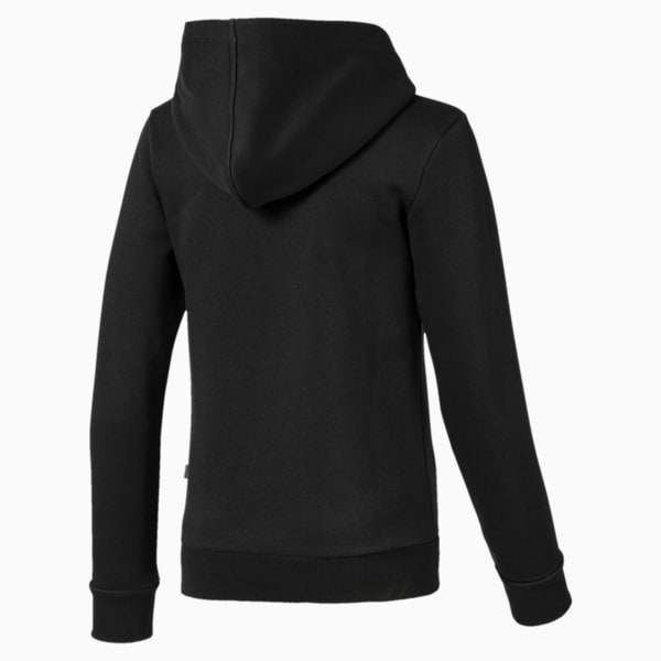 Full Zip Girls' Jacket, Puma Black, extralarge-IND