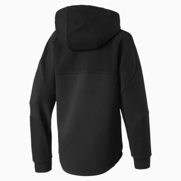 Evostripe Boys' Hooded Jacket, Puma Black, extralarge