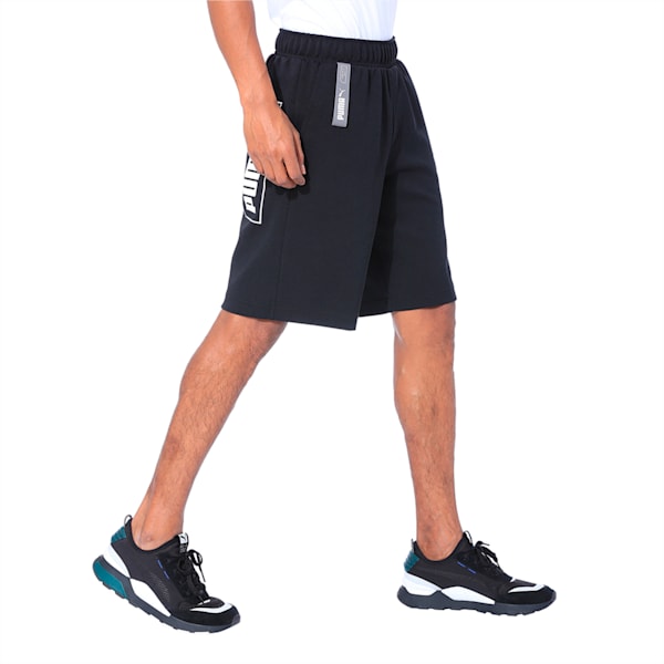 NU-TILITY Men's Shorts, Puma Black, extralarge-IND