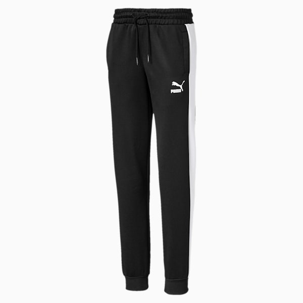 Buy PUMA Black Polyester Elastane Regular Fit Boys Sports Track Pants