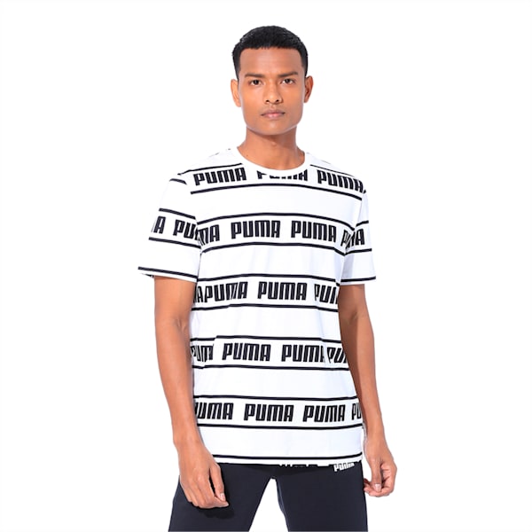 Amplified Men's Tee, Puma White, extralarge-IND