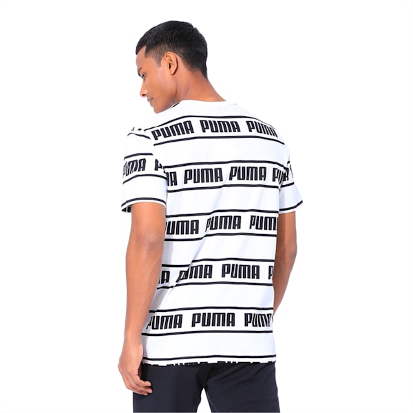 Amplified Men's Tee, Puma White, extralarge-IND
