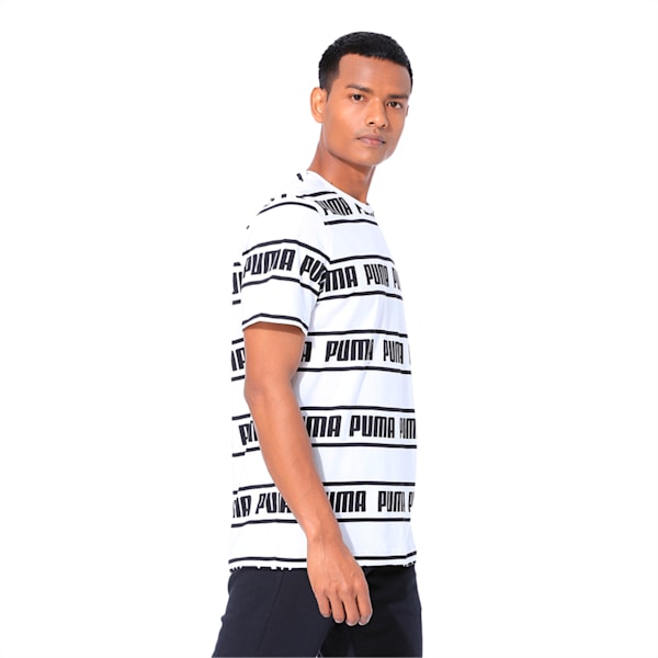 Amplified Men's Tee, Puma White, extralarge-IND