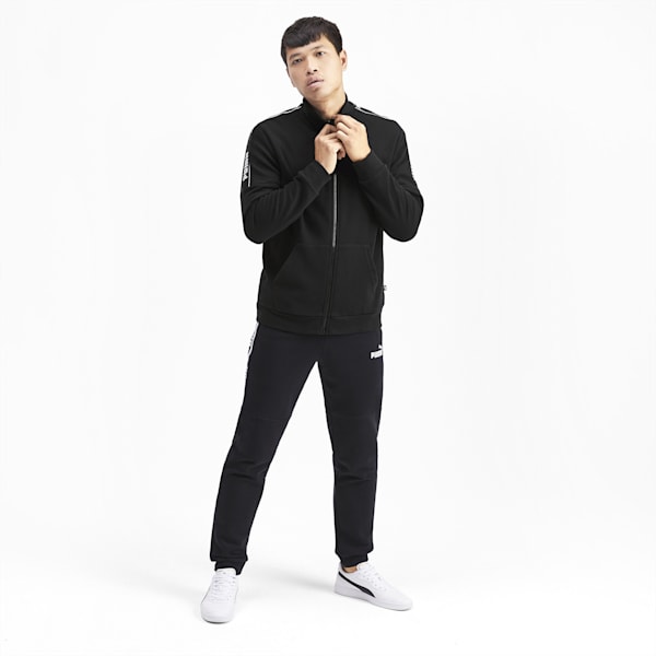 Amplified Men's Track Jacket, Puma Black, extralarge-IND