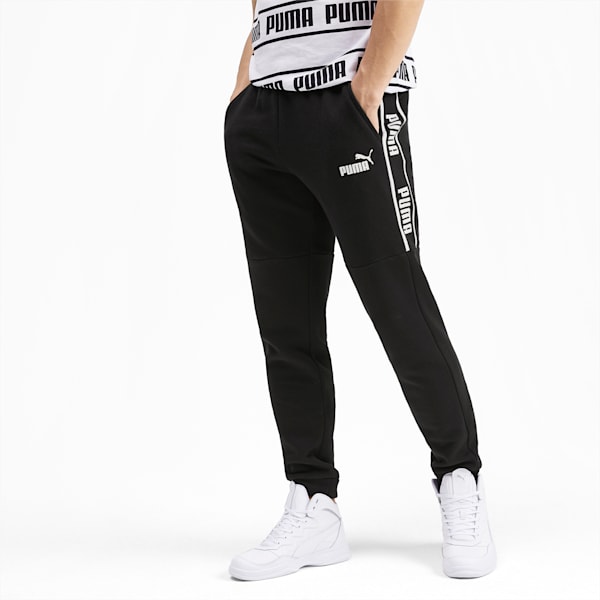 Puma men's fleece sweatpants shop