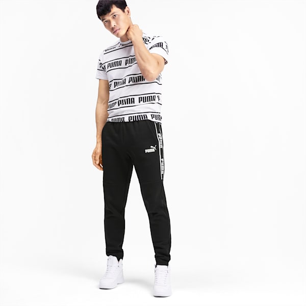 Puma men's fleece pants deals