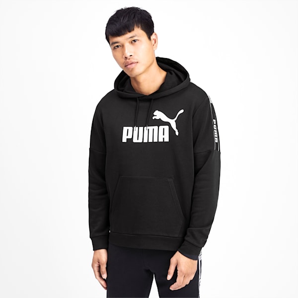 Amplified Men's Hoodie, Puma Black, extralarge