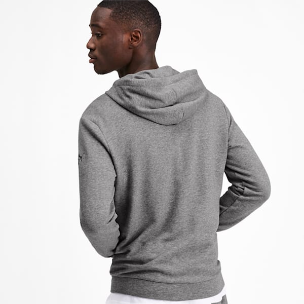 Amplified Men's Hooded Jacket, Medium Gray Heather, extralarge