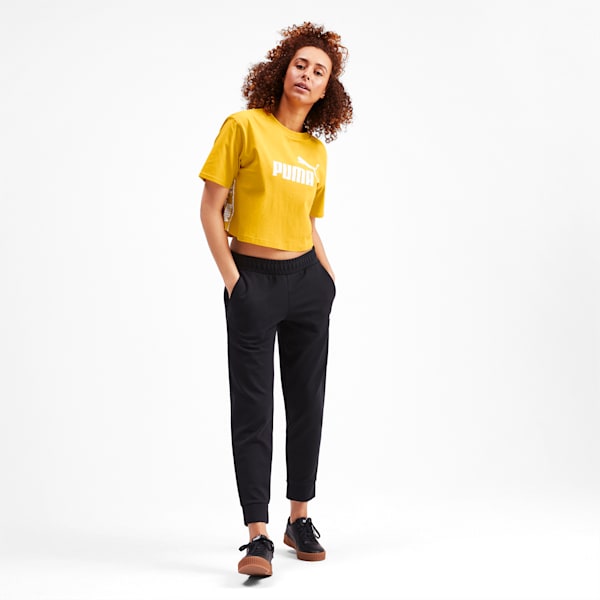 Amplified Cropped Women's Tee, Sulphur, extralarge-IND