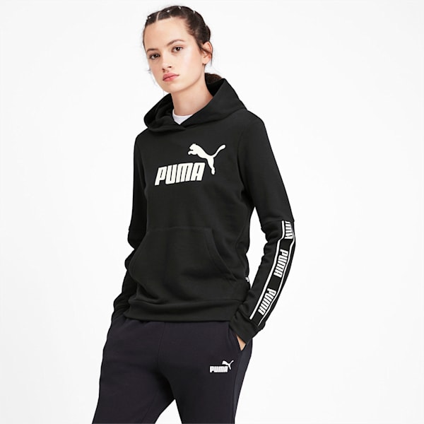 Amplified Women's Hoodie, Puma Black, extralarge