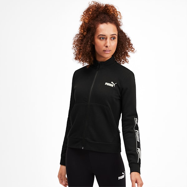 Amplified Full Zip Women's Jacket, Puma Black, extralarge-IND