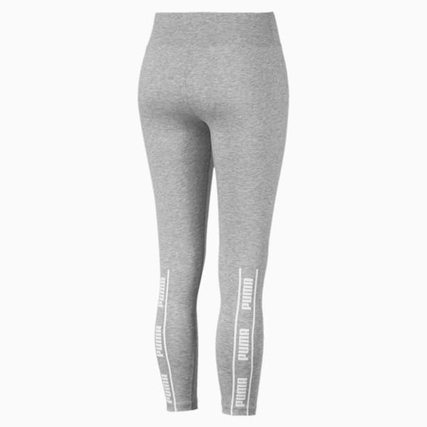 Amplified Women's Leggings, Light Gray Heather, extralarge