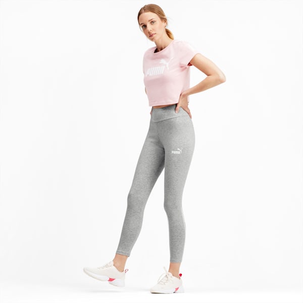 Amplified Women's Leggings, Light Gray Heather, extralarge