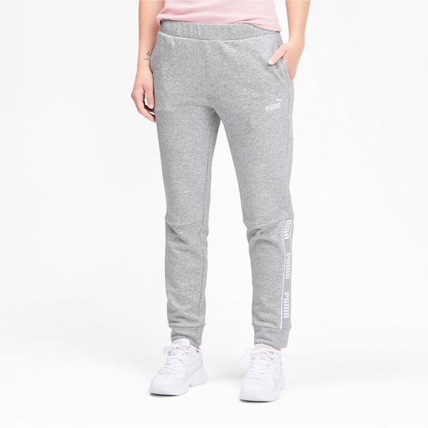 Amplified Women's Sweatpants, Light Gray Heather, extralarge-IND