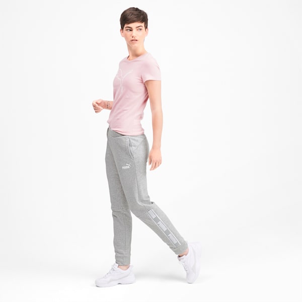 Amplified Women's Sweatpants, Light Gray Heather, extralarge-IND