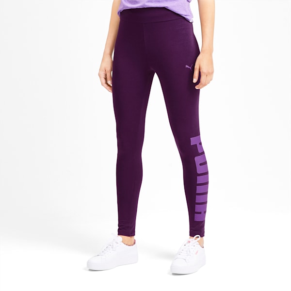 Rebel Women's Leggings, Plum Purple, extralarge