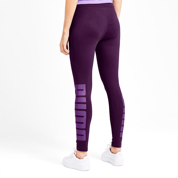 Rebel Women's Leggings, Plum Purple, extralarge