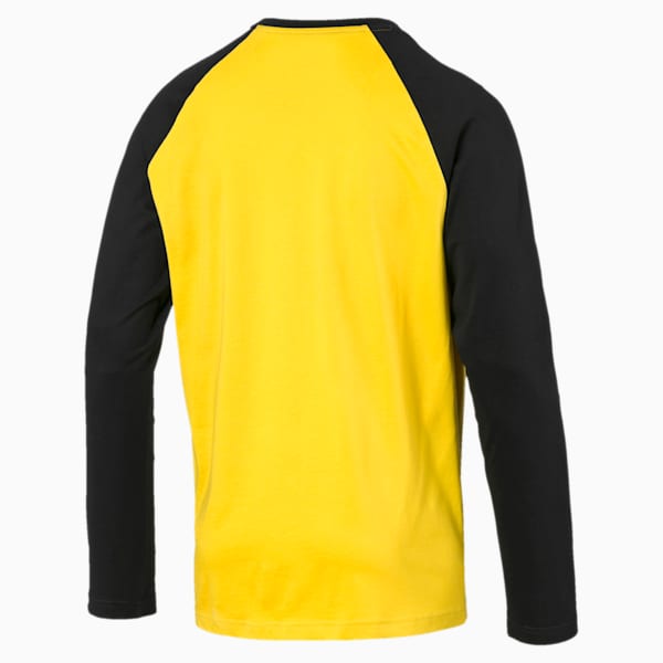 Modern Sports Men's Long Sleeve Tee, Sulphur, extralarge