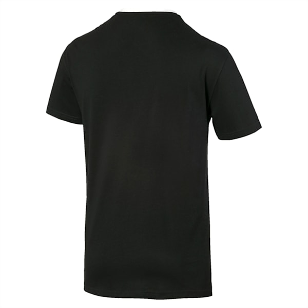 Rebel Bold Graphic Short Sleeve Men's T-Shirt, Puma Black, extralarge-IND