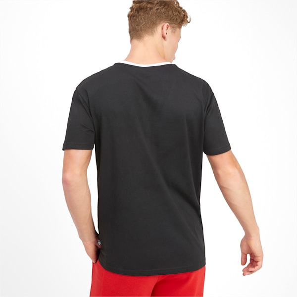 Rebel Bold Graphic Short Sleeve Men's T-Shirt, Puma Black, extralarge-IND