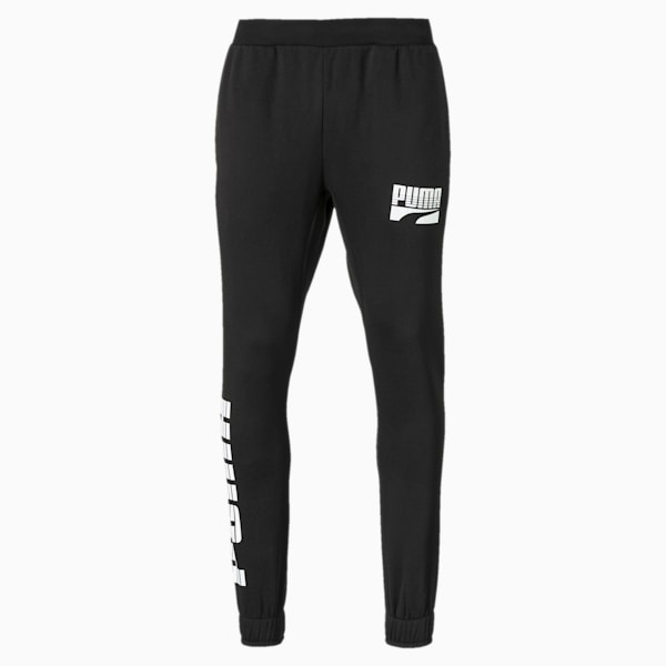 Rebel Bold Men's Pants, Puma Black, extralarge