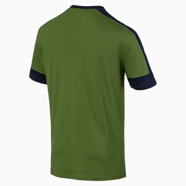Rebel Block Men's Tee, Garden Green, extralarge