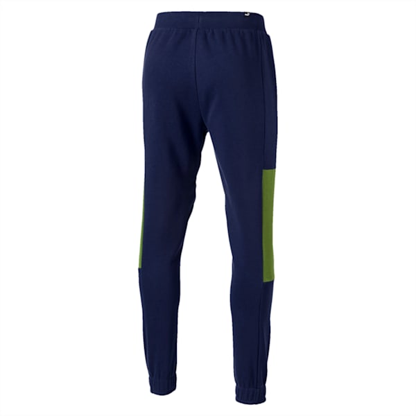 Rebel Block Men's Sweatpants, Peacoat, extralarge-IND