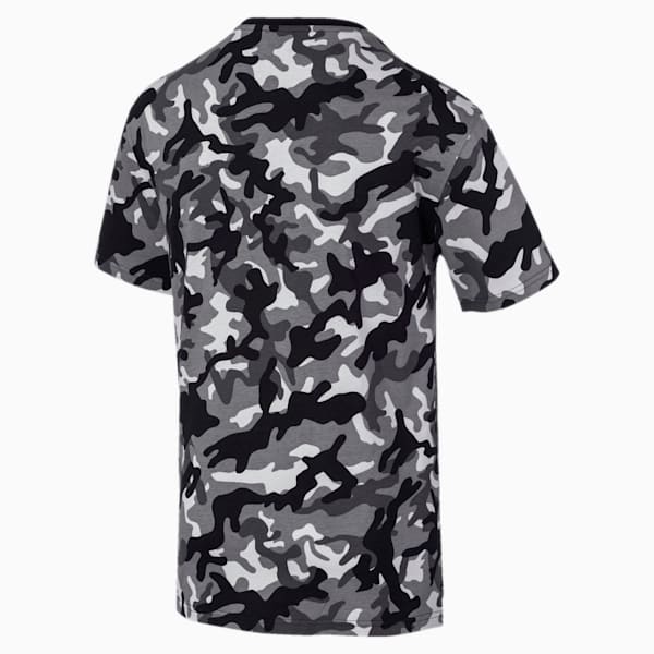 Rebel Camo Men's Tee, Puma Black, extralarge