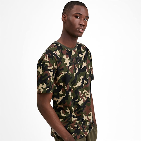 Rebel Camo Men's Tee, Forest Night, extralarge