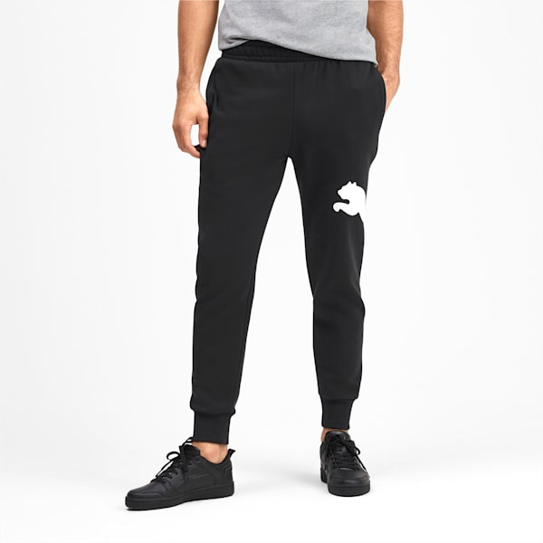 Big Logo Men's Sweatpants, Puma Black, extralarge-IND