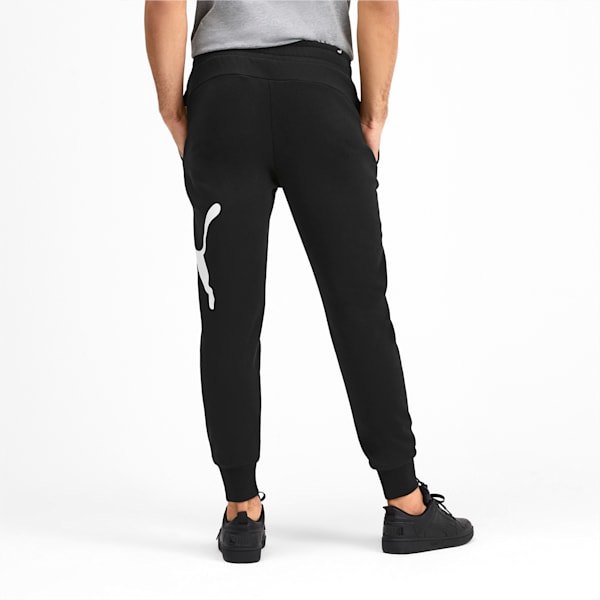 Big Logo Men's Sweatpants, Puma Black, extralarge-IND