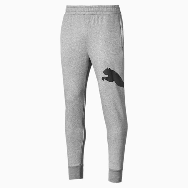 Men's Big Logo Fleece Sweatpants, Medium Gray Heather, extralarge