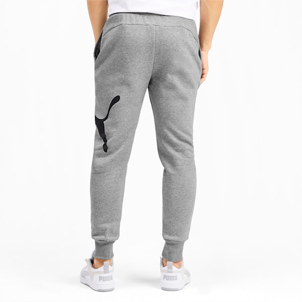 Men's Big Logo Fleece Sweatpants, Medium Gray Heather, extralarge