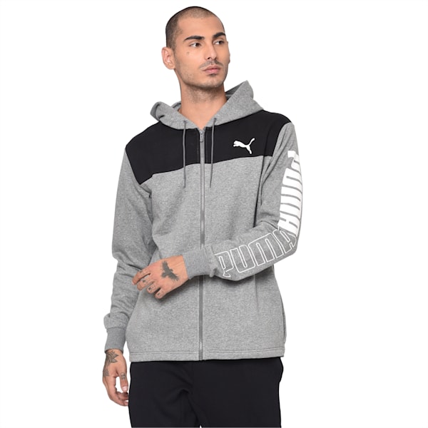 puma up and down hoodie
