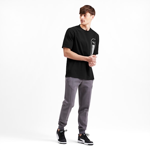 NU-TILITY Men's T-Shirt, Puma Black, extralarge-IND