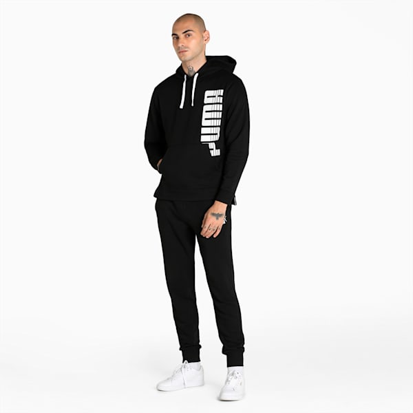 Rebel Bold Men's Hoodie, Puma Black, extralarge-IND