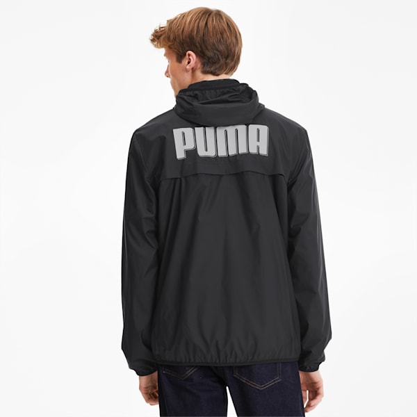 Essentials Rebel Men's Windbreaker, Puma Black, extralarge