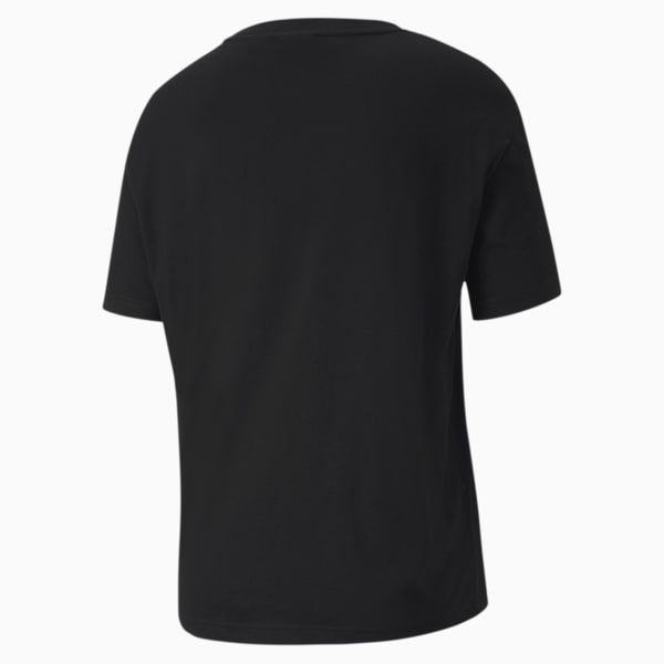 Modern Sports Women's Logo Tee, Puma Black, extralarge