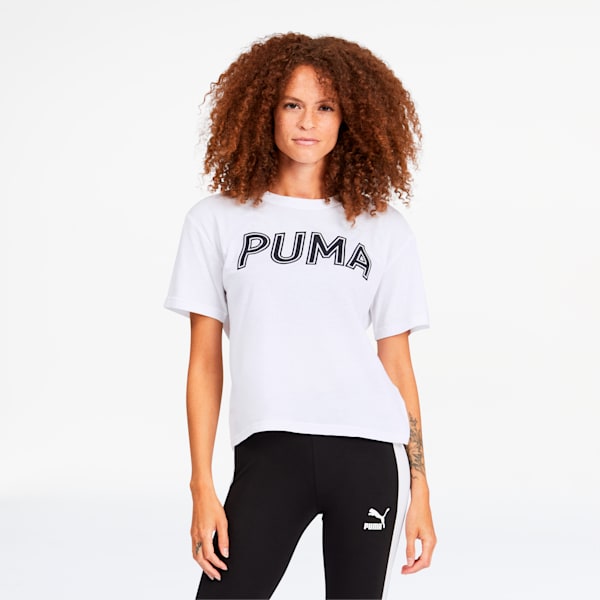 Modern Sports Women s Logo Tee PUMA