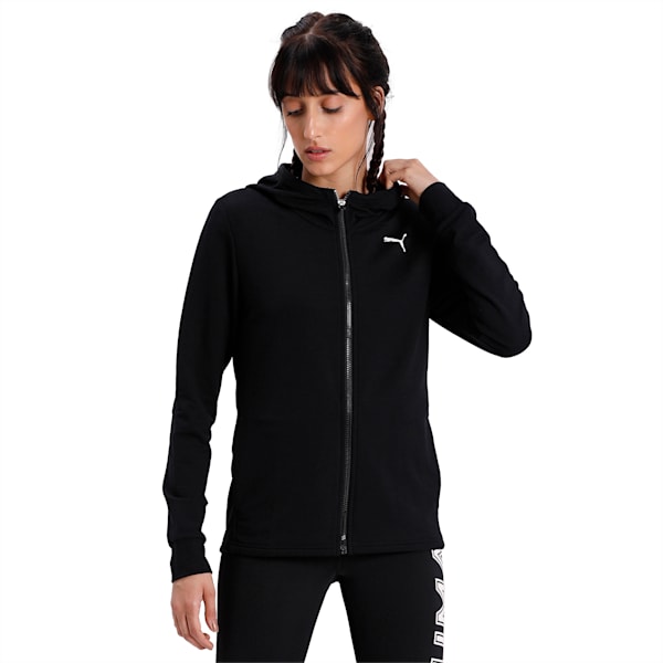 Modern Sports FZ Hoody, Puma Black, extralarge-IND