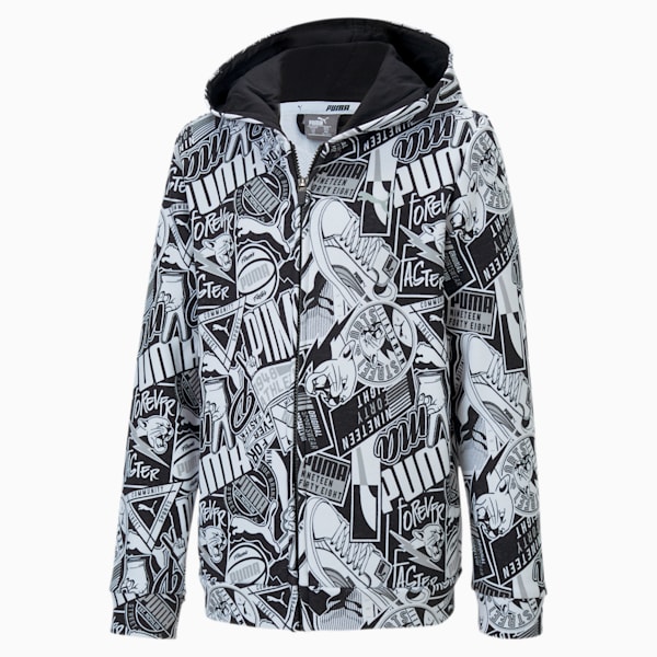 puma alpha hooded jacket