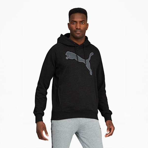 Black Puma Core Sportswear Hoodie - JD Sports Global