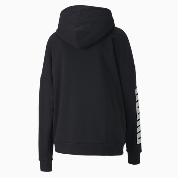 Rebel Women's Hoodie, Puma Black, extralarge