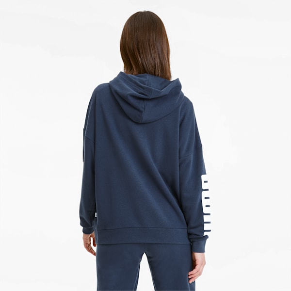 Rebel Women's Hoodie, Dark Denim, extralarge